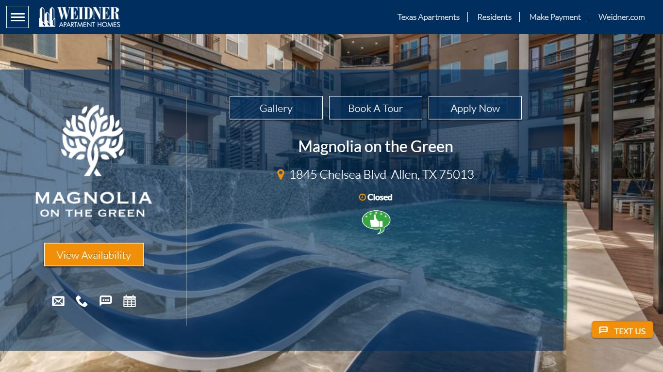 Magnolia on the Green | Apartments for Rent in Allen, TX - Weidner